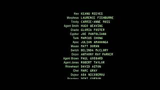 The Matrix End Credits And Closing Logos
