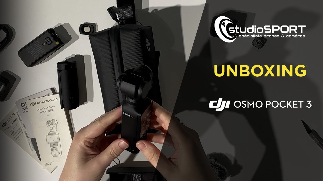 DJI Osmo Pocket 3 Creator Combo Caméra Stabilisateur