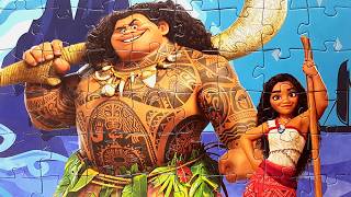 MOANA Puzzle for kids | Puzzles Video for kids | Rompecabezas de Vaiana | Moana Jigsaw Puzzle Games screenshot 2