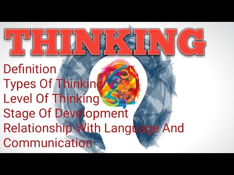 Thinking || Cognitive Process || Unit 3 || Psychology || Nursing
