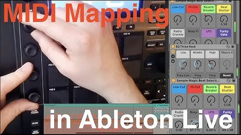 Tutorial: How to Midi Map a Midi Controller in Ableton Live [MPC Studio + Ableton Live 10]