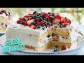 Famous Milk ‘N Berries Cake (Tres Leches Cake Like Porto’s)