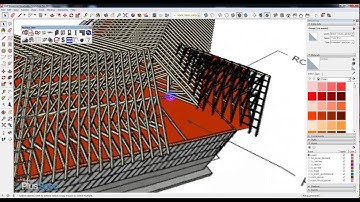 special trusses for valleys and scewed truss rooves in Sketchup with PlusSpec