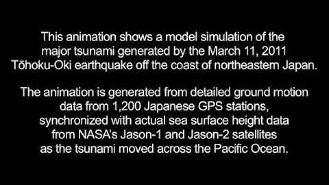 Merging Tsunamis of the 2011 Tohoku-Oki Earthquake