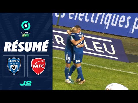 CA Bastia Valenciennes Goals And Highlights