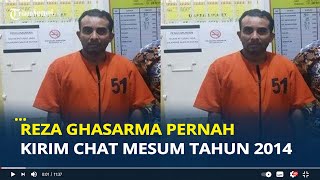 Dosen Senior Unsri Ungkap Reza Ghasarma Pernah Kirim Chat Mesum Tahun 2014