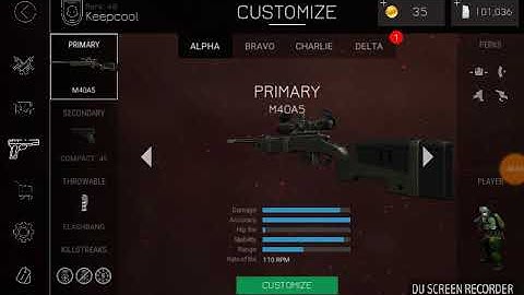 Bullet force: M40A5 vs CS-LR4