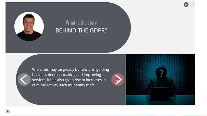 GDPR Staff Awareness E-learning Course Demo