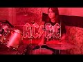 AC/DC - Shot In The Dark - drum cover by Sonya