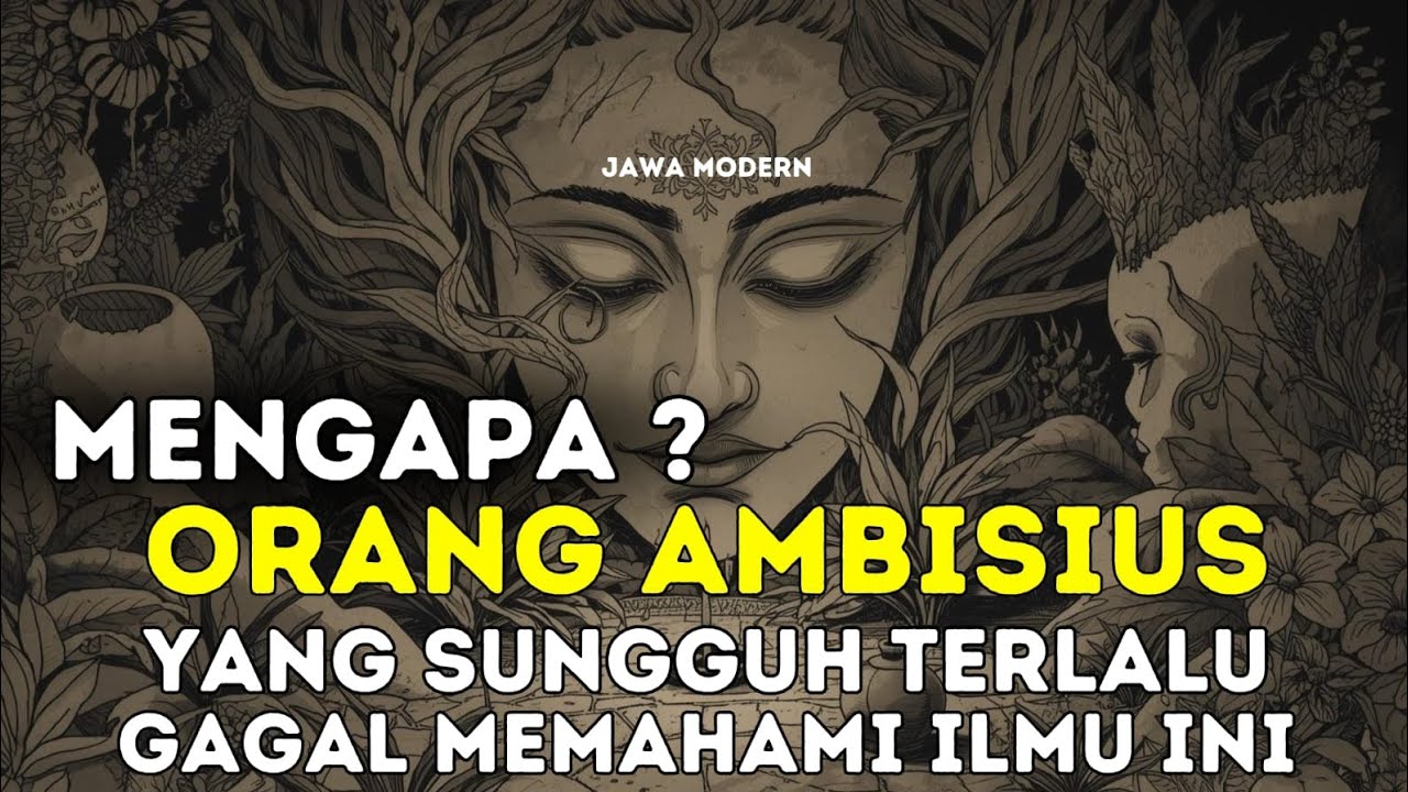 Mengapa Orang Jawa yang Terlalu Ambisius Justru Gagal Memahami Ilmu Ini