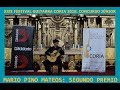 Concurso Júnior Guitarra Coria 2018: Mario Pino Mateos, segundo premio.