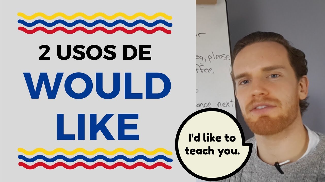 2 Usos Would Like en Inglés YouTube