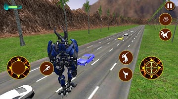 Flying Dragon Robot Simulator: Transformation War | Android Gameplay (Cartoon Games Network)