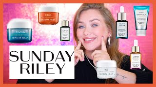 УХОД ЗА ЛИЦОМ SUNDAY RILEY I обзор всей линейки