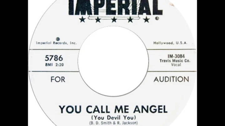 Barbara Massey - You Call Me Angel (You Devil You)