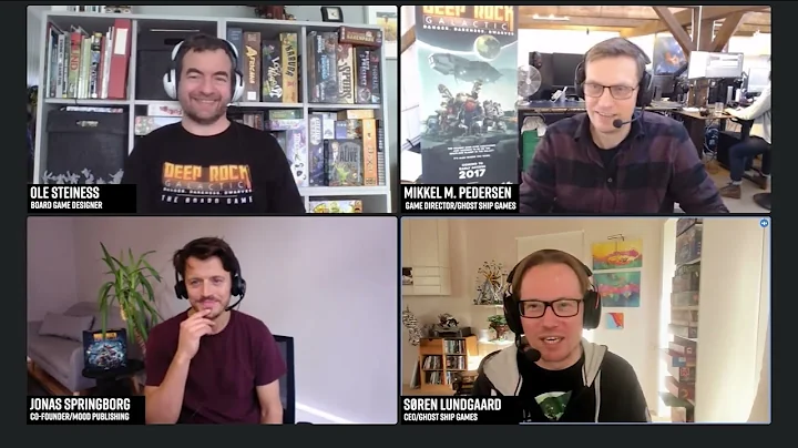 Deep Rock Galactic - The Board Game - Q&A session from the creators