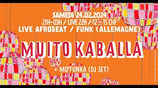 Download Lagu 24.02.2024 - MUITO KABALLA (live, Allemagne, afrobeat / funk) MP3 Download Lagu 24.02.2024 - MUITO KABALLA (live, Allemagne, afrobeat / funk) MP3