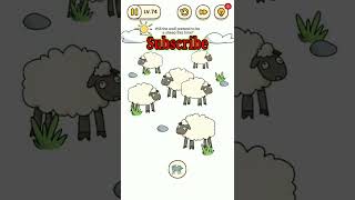 Brain Find Level 75 Will the Wolf pretend to be a Sheep this time. screenshot 5