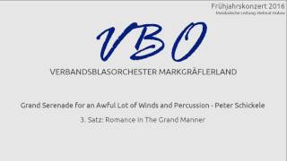 Video thumbnail of "Peter Schickele: Grand Serenade for an Awful Lot of Winds and Percussion - 3. Romance..."