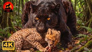BLACK PANTHER | The Most Brutal Hunts in the Shadows #wildanimals | Nature Life