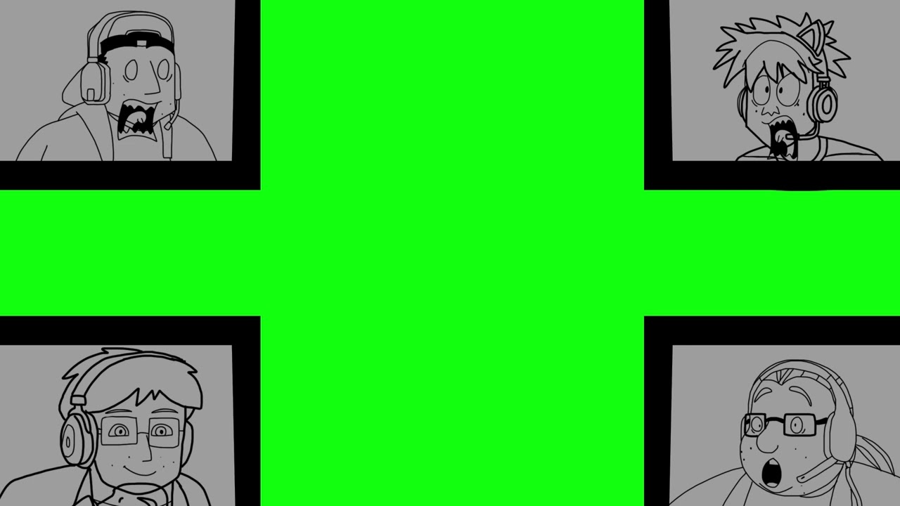 Eltingville Club Call of duty Trickshots Animation Green Screen