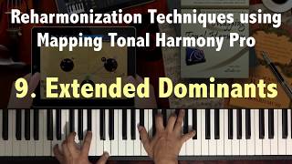 Reharmonization Techniques: Extended Dominants (9/23) using Mapping Tonal Harmony Pro screenshot 1