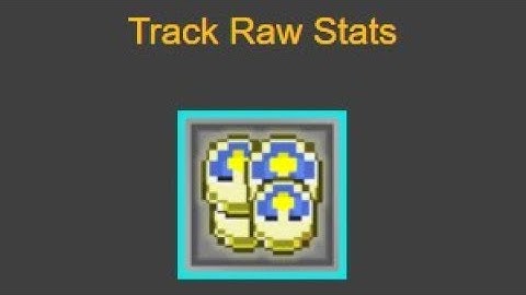 Minecraft 1.13 Track Essential Statistics (170+) Datapack