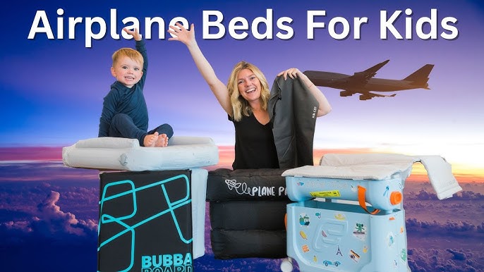 AWAHITAWA Toddler Travel Bed, Airplane Travel Essentials Kids