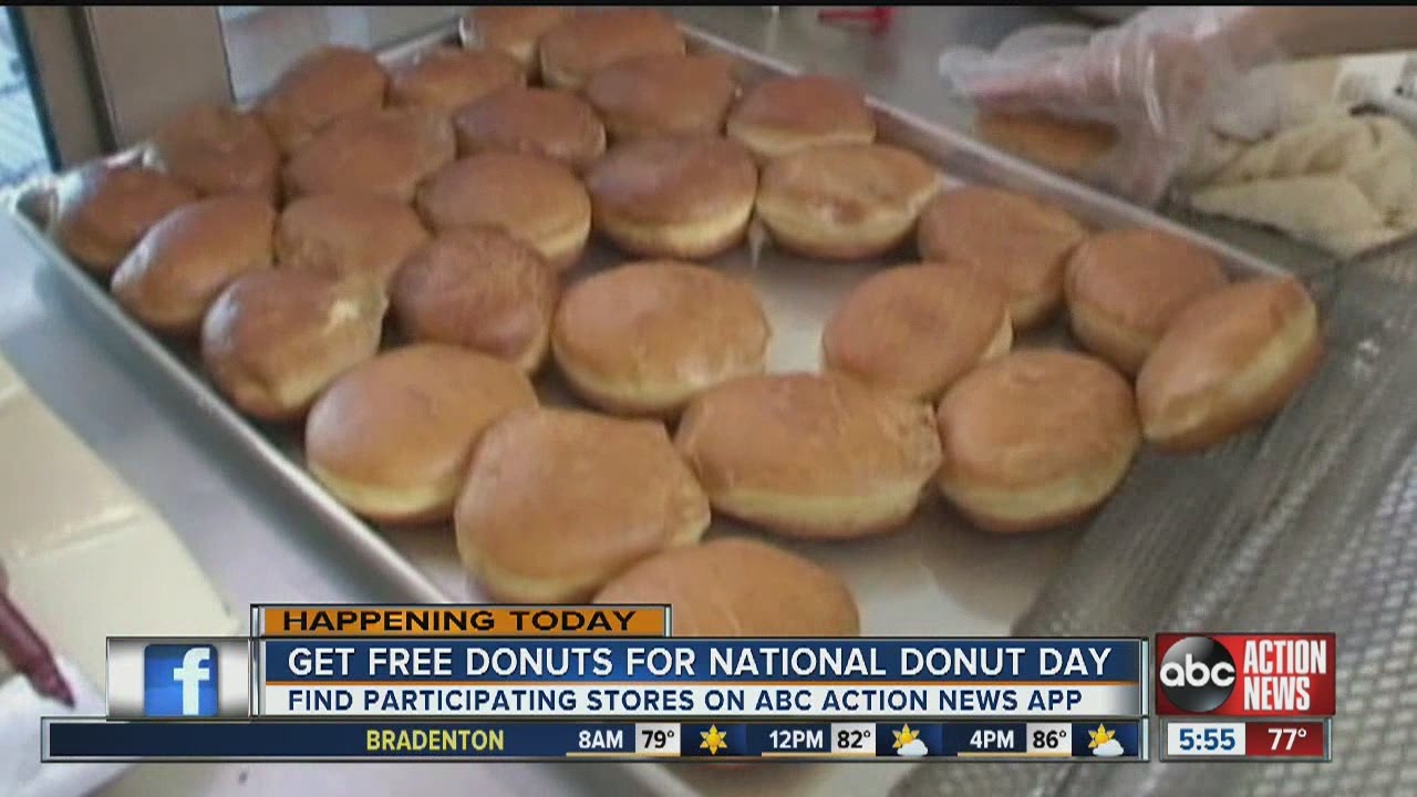 National Doughnut Day freebies & deals in the Tampa Bay area