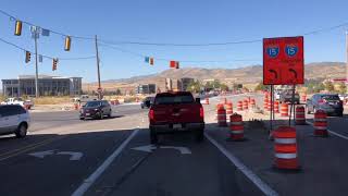 NB I-15 off-ramp to SB Frontage Road
