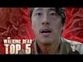 The Walking Dead Season 6 - How Glenn Survives Top 5!