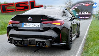 BMW M4 CSL (550hp) | 0-300 km/h acceleration🏁 | by Automann in 4K
