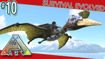 Modded ARK Survival #10 - Taming a Quetzal Solo