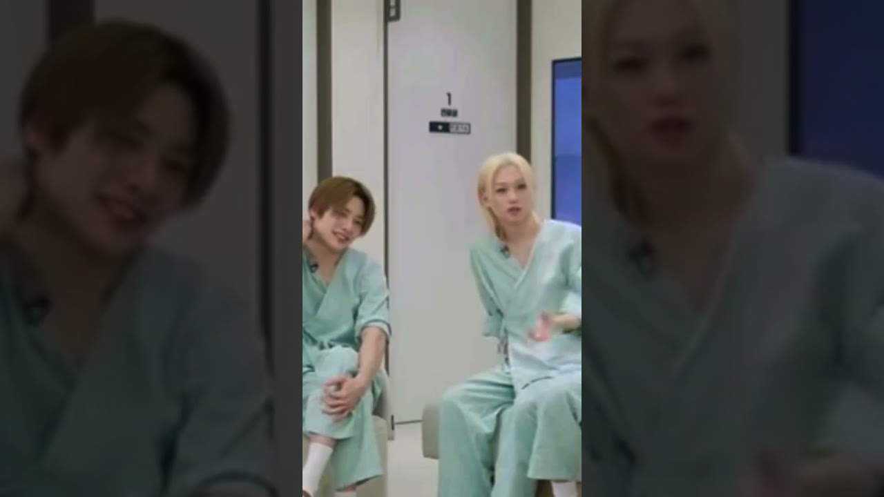 do they feel anxiety after the check up 😱🙄 #hyunlix #felix