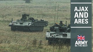 Ajax and Ares | The Future of Armoured Vehicles | British Army