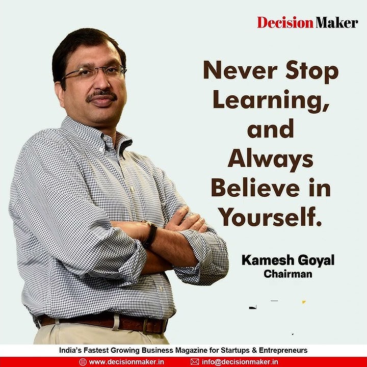 Kamesh Goyal  Chairman, Digit Insurance