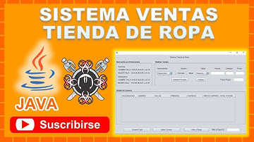 Sistema Ventas Tienda de Ropa NetBeans