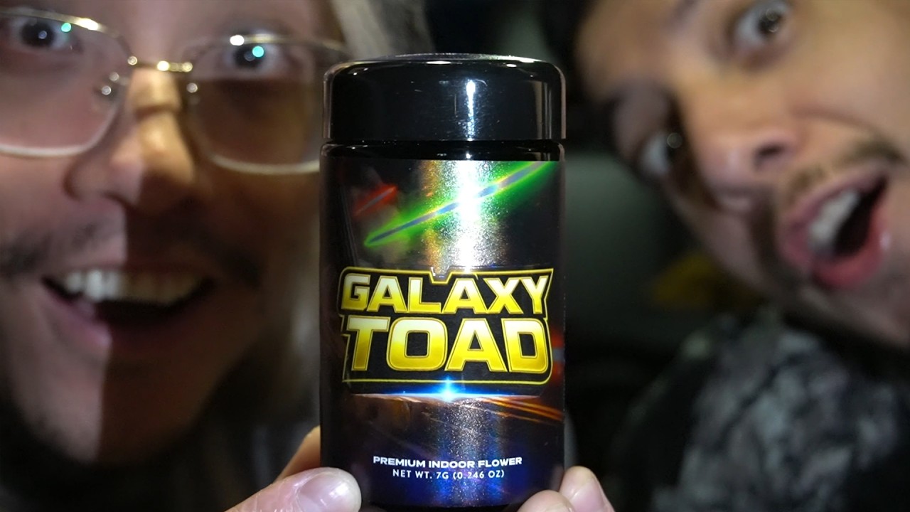 Пробую блюдо "Галактическая жаба" от Simply Mary (130 долларов за 7 г) с участием @RJEats