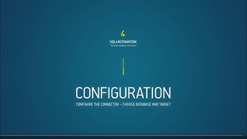 Configuration of SQL4automation: Database connection between PLC and SQL database