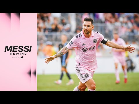 Watch the best of Lionel Messi vs. Philadelphia Union in the Leagues Cup Semifinal