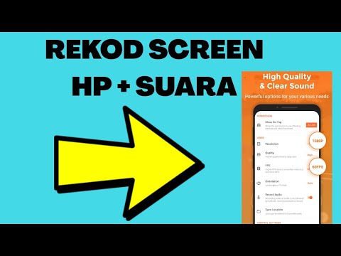 Cara Rekod Screen HP Dengan Suara | XRecorder | HD Recording