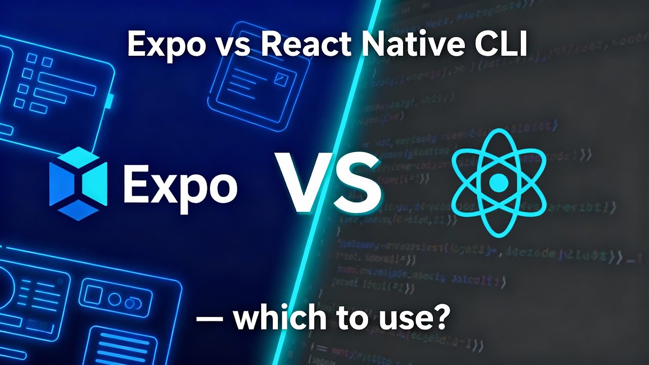 Expo vs React Native CLI — Which Should You Use in 2025? 🤔 - YouTube