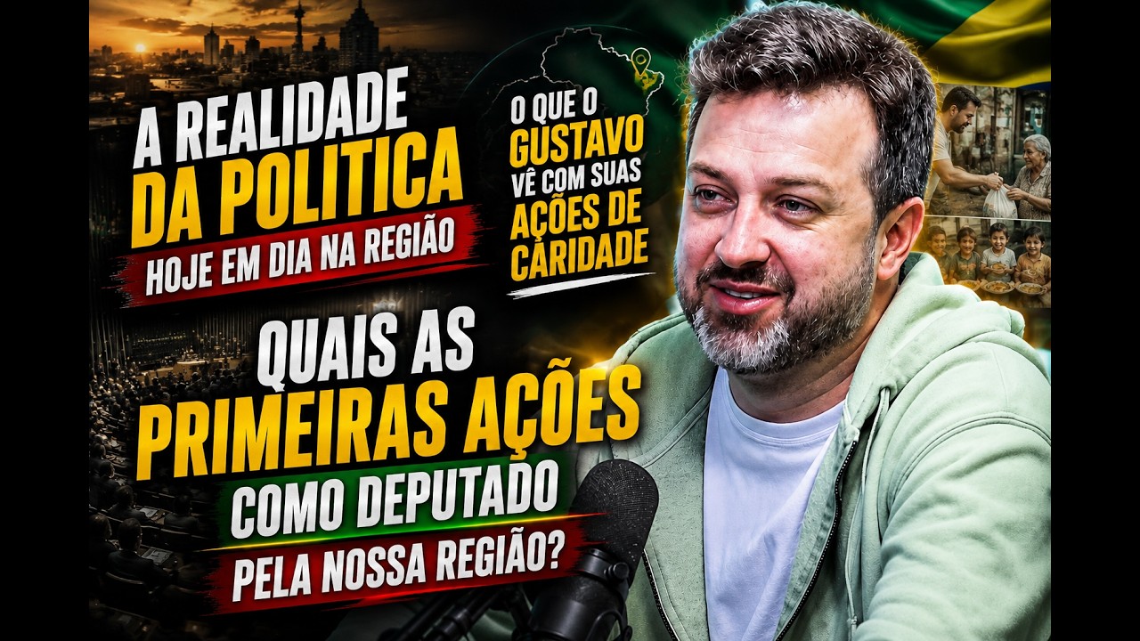 Quais serão as primeiras ações de Gustavo Antoniassi como deputado pela nossa região?