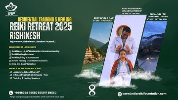REIKI & WELLNESS RETREAT RISHIKESH 2025