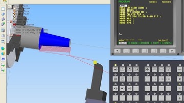 PROGRAMAÇÃO CNC G77 COMO CICLO DE TORNEAMENTO CÓNICO arzclone