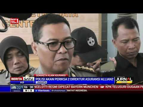 VIDEO : polisi sudah periksa presdir dan direktur klaim asuransi allianz - polda metro jaya memeriksa dua tersangka kasus klaimpolda metro jaya memeriksa dua tersangka kasus klaimasuransi allianz, presiden direktur dan direktur klaimpolda ...