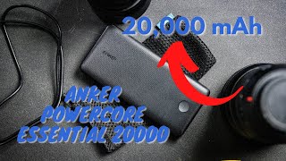 Anker PowerCore Essential 20000 Power Bank | Review