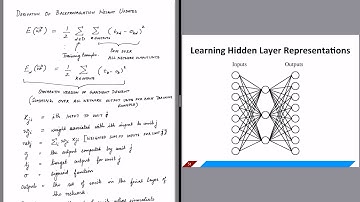 Backpropagation Algorithm Notations Explained for Neural Networks