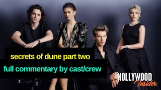 A Full Commentary & Secrets on 'Dune Part Two' | Timothee Chalamet, Zendaya, Austin Butler Tell All