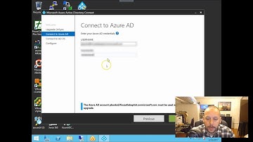 Migrate From Active Directory Sync to Azure AD Connect